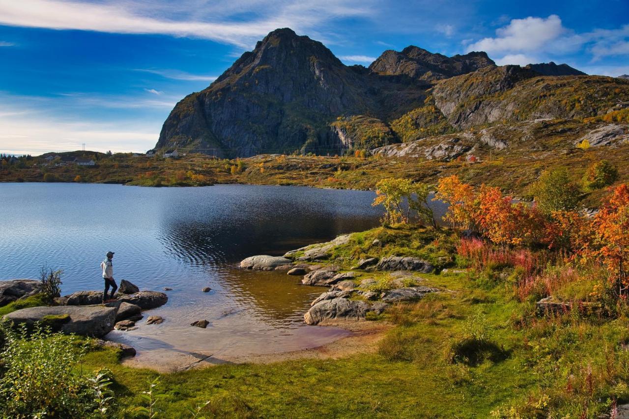 Lofoten Planet Basecamp Villa Sørvågen Exterior foto