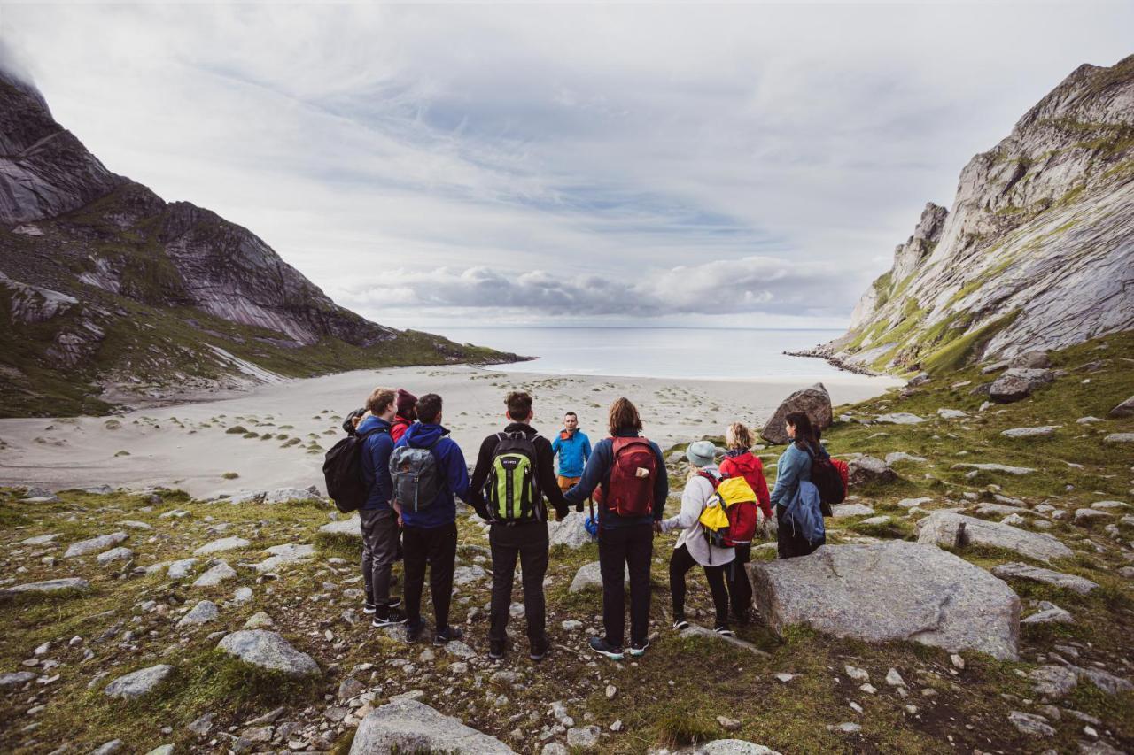 Lofoten Planet Basecamp Villa Sørvågen Exterior foto