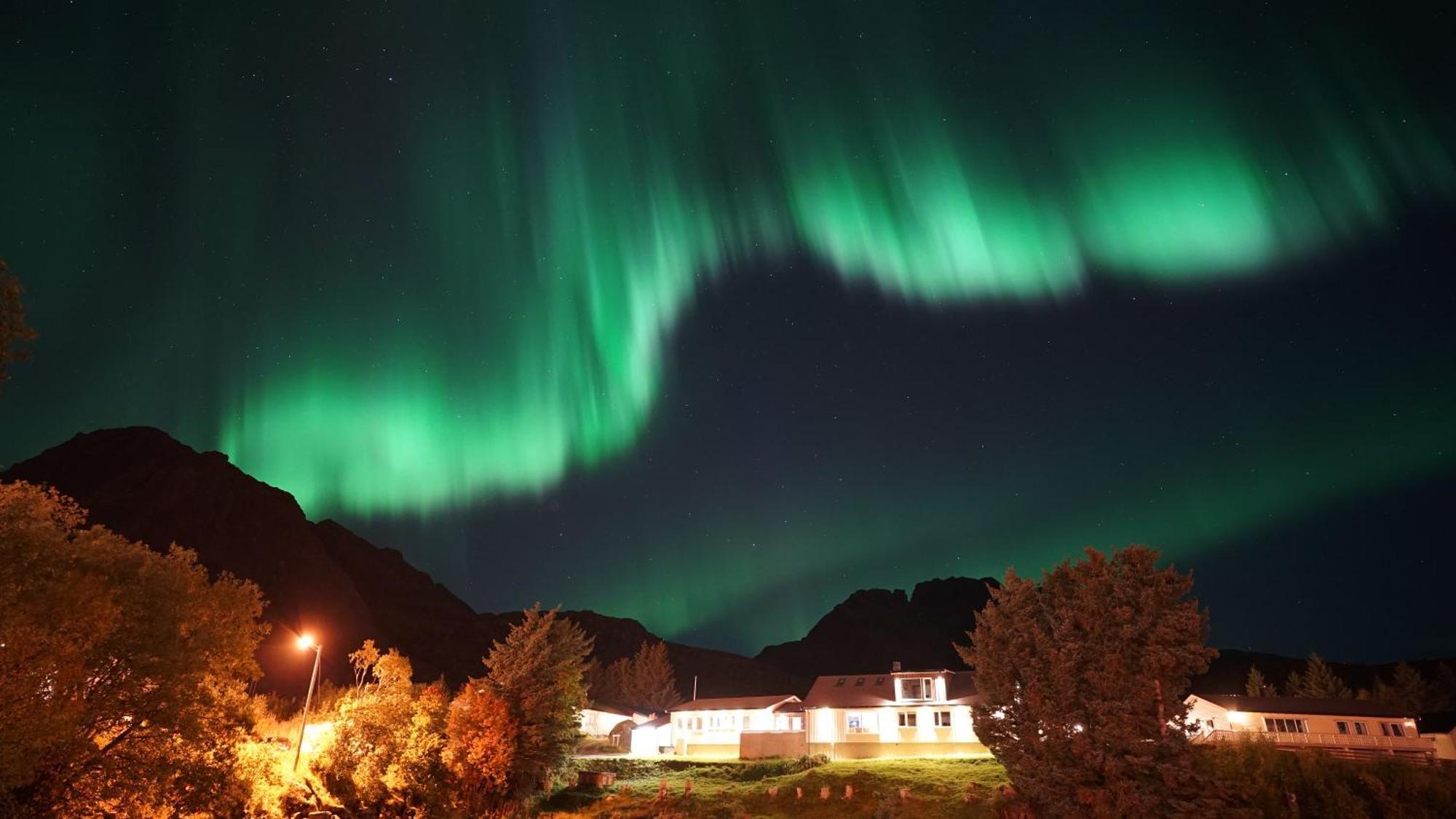 Lofoten Planet Basecamp Villa Sørvågen Exterior foto