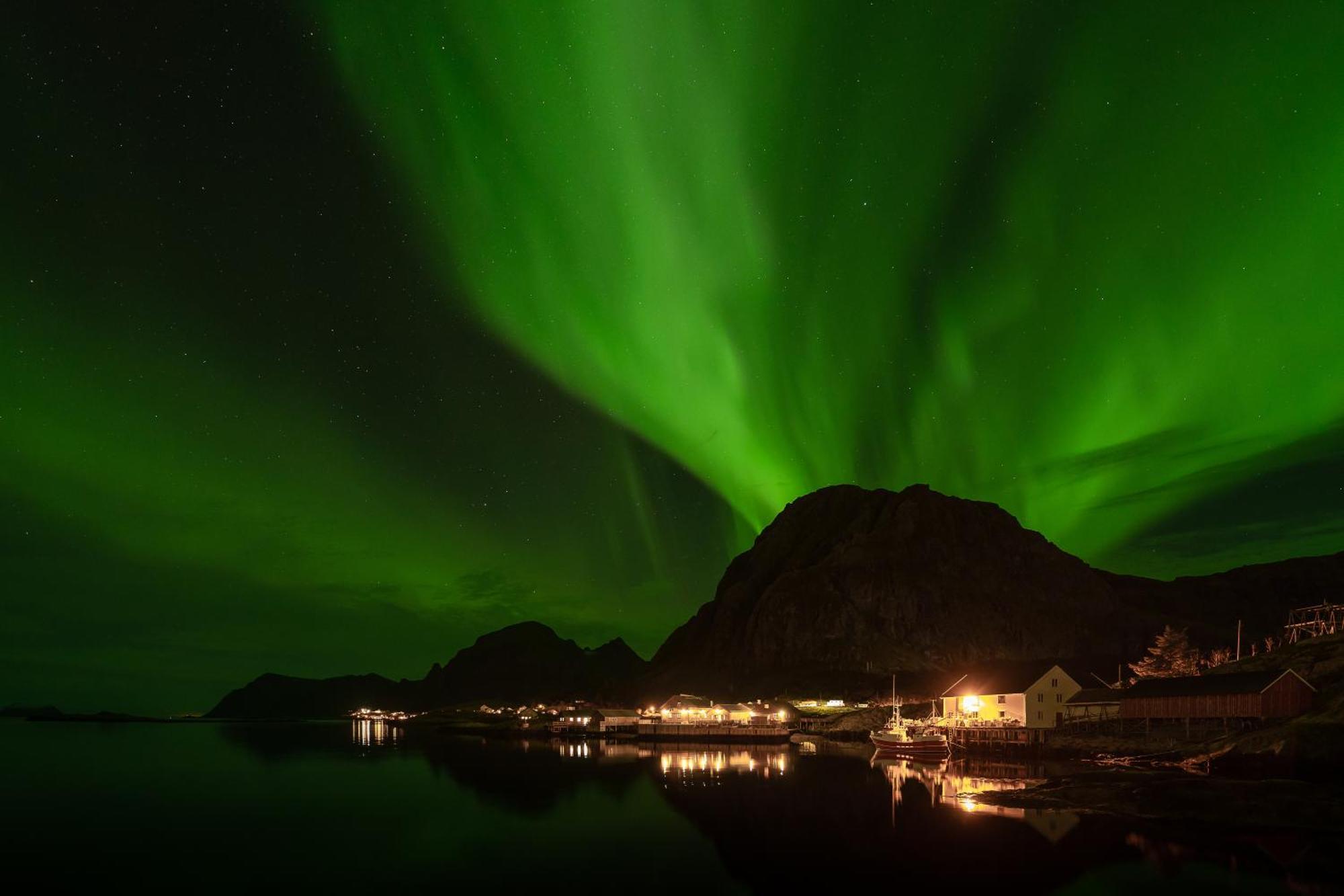 Lofoten Planet Basecamp Villa Sørvågen Exterior foto