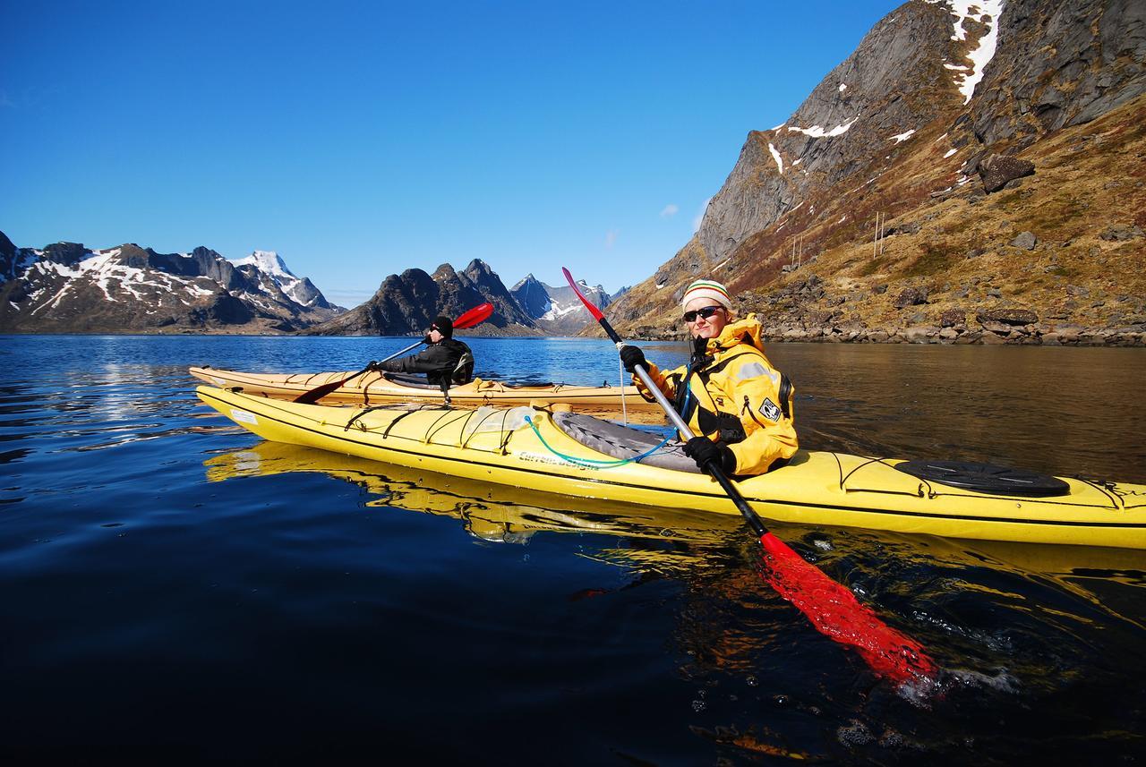 Lofoten Planet Basecamp Villa Sørvågen Exterior foto