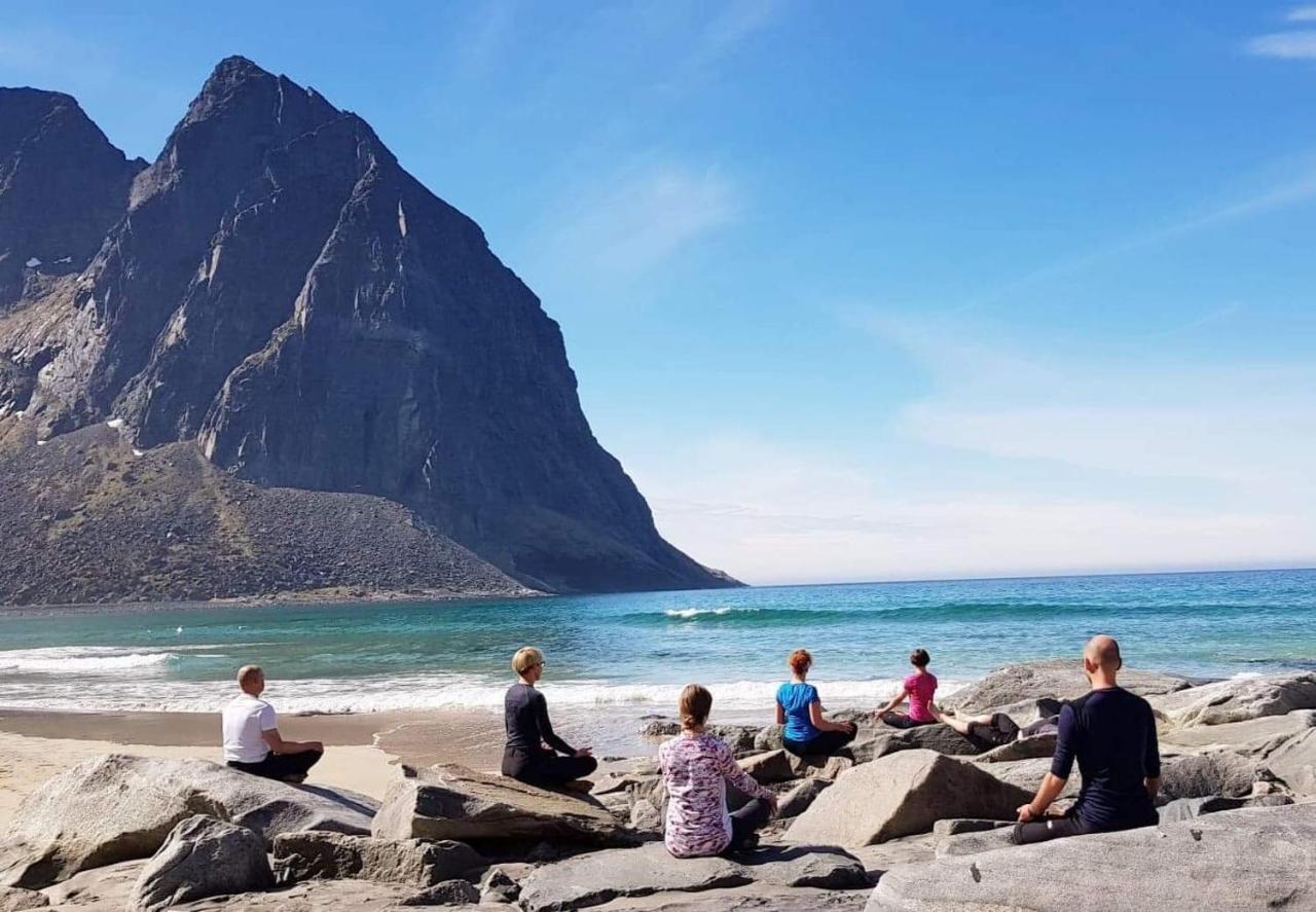 Lofoten Planet Basecamp Villa Sørvågen Exterior foto